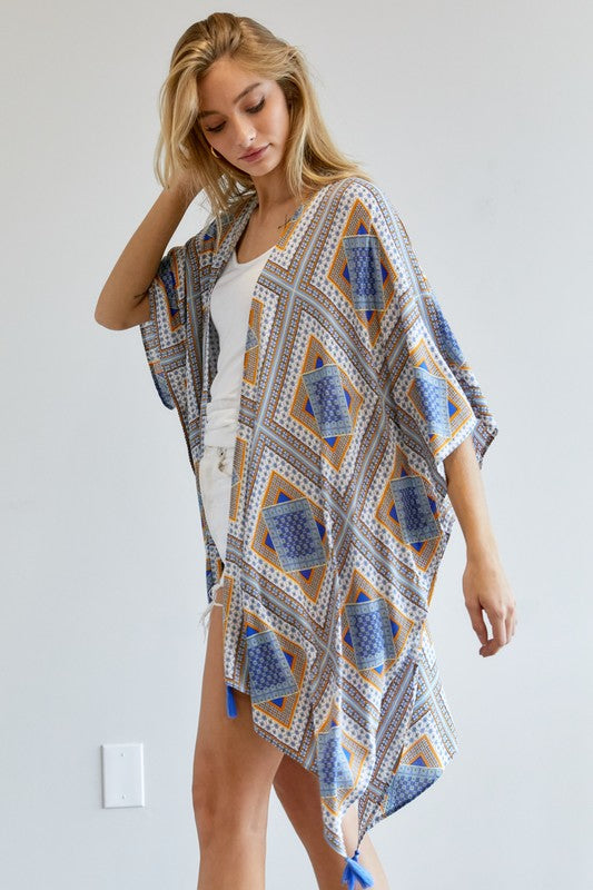 Stilla | Kortærmet Loose Kimono