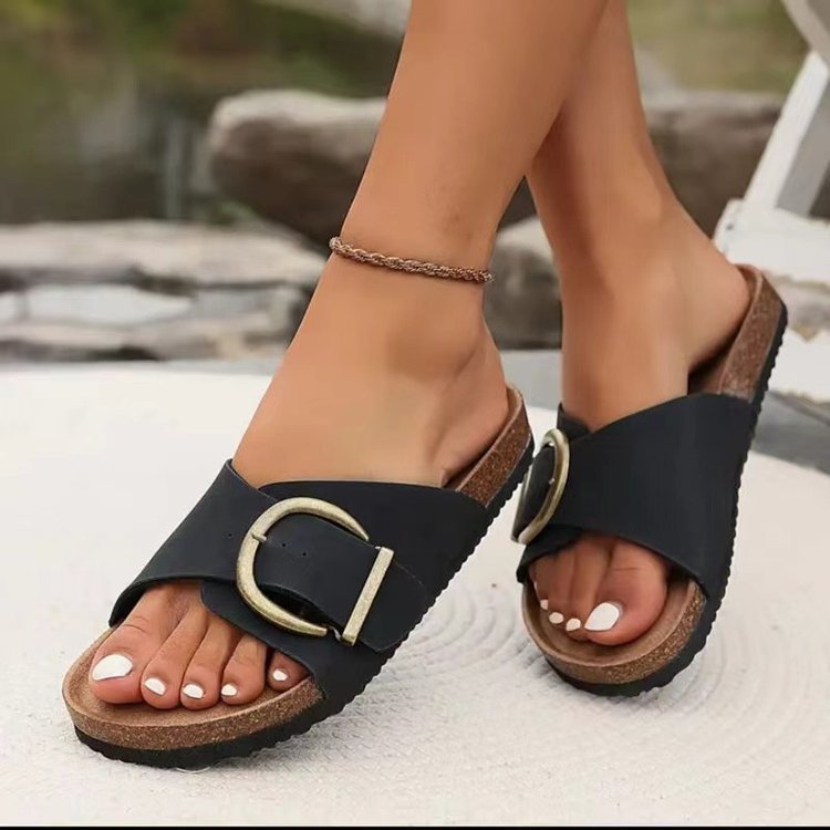 Stilla | Dame Sandaler med stor spænde