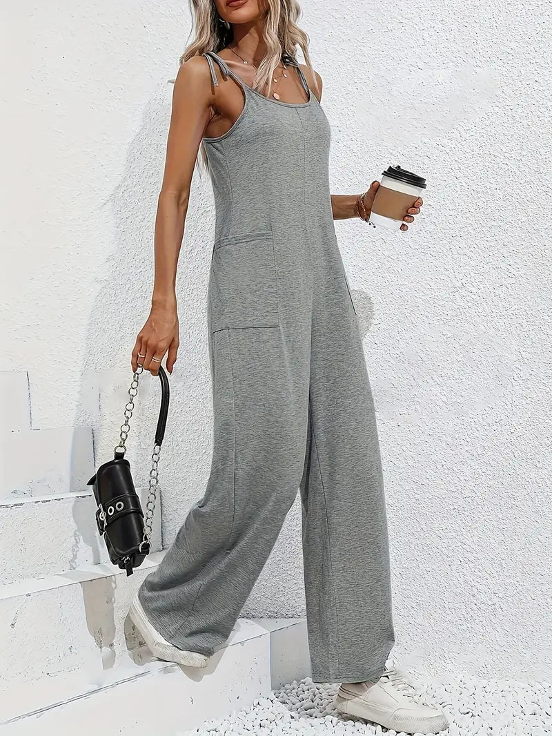 Stilla | Strikket Afslappet Jumpsuit