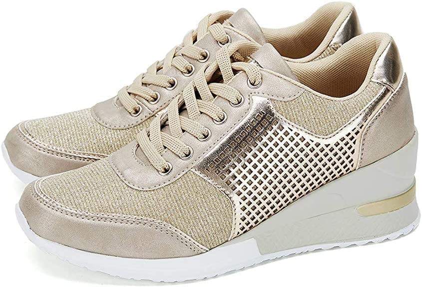 Stilla | Ortopædiske Sneakers med Kilehæl og Stabilitet