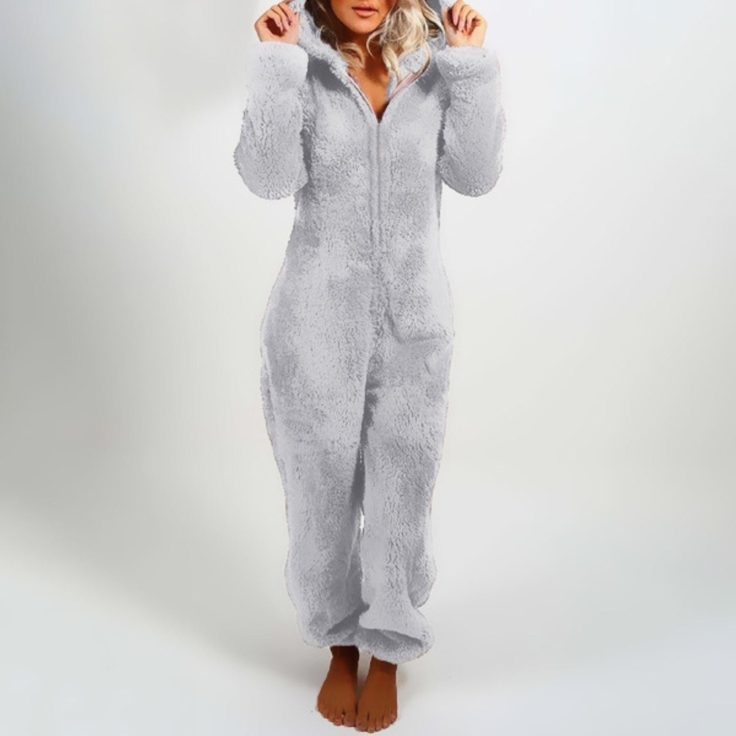 Stilla | Blød Teddy Fleece Heldragt Polyester Komfort og Varmth