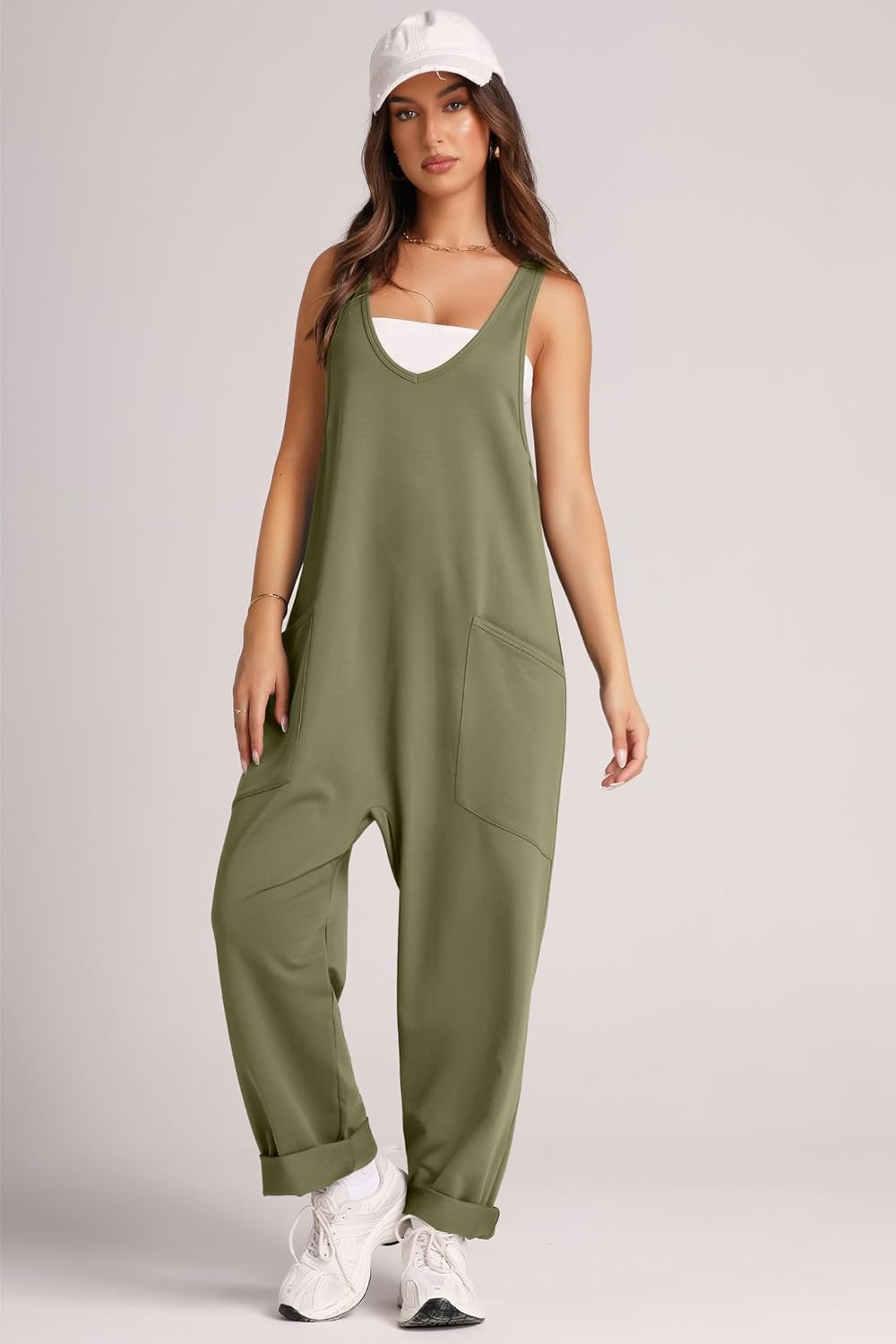Stilla | Strop Jumpsuit Med Lommer