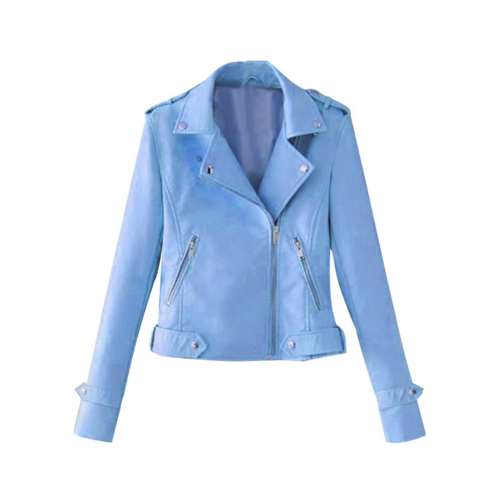 Stilla | Casual Læderlook Blazer