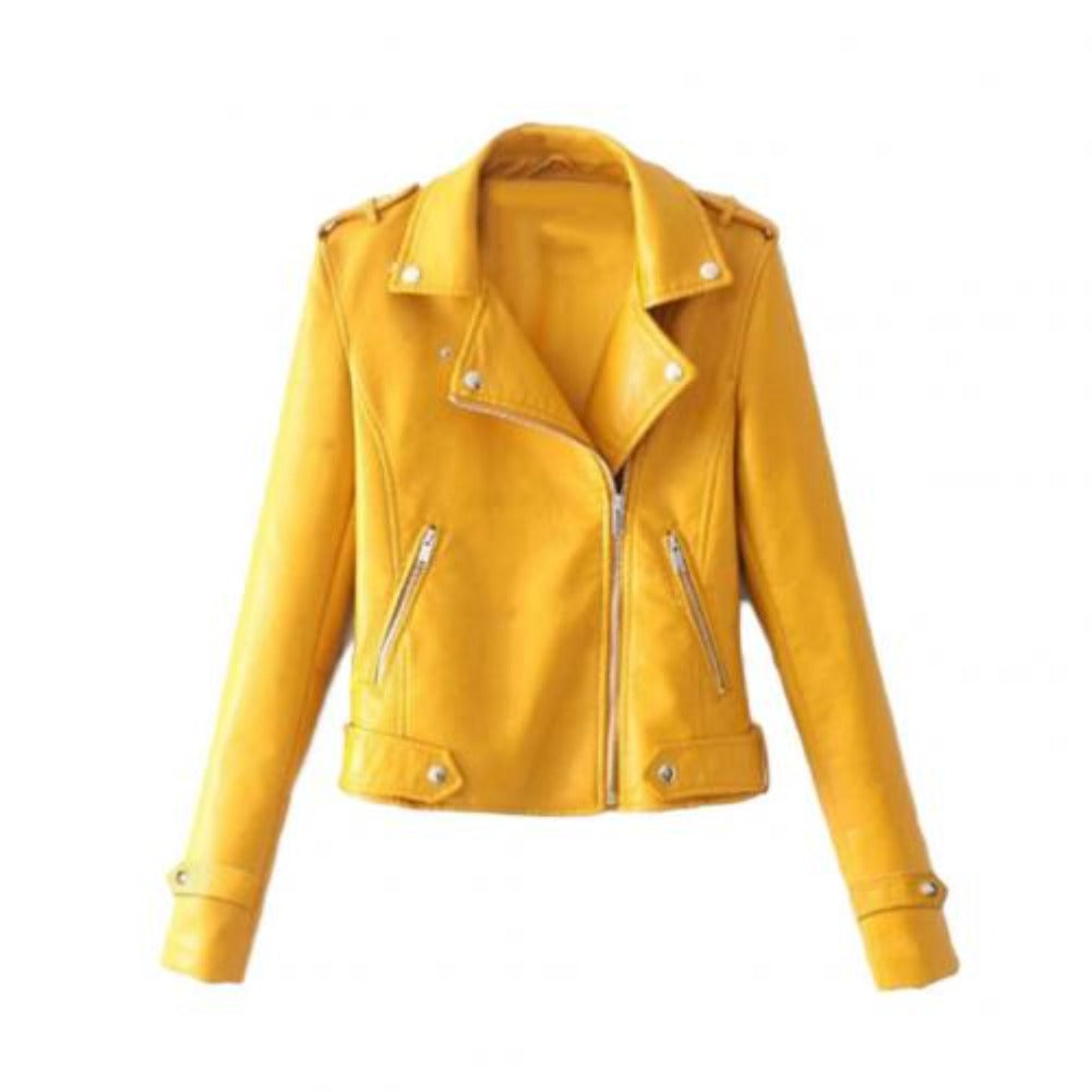 Stilla | Casual Læderlook Blazer