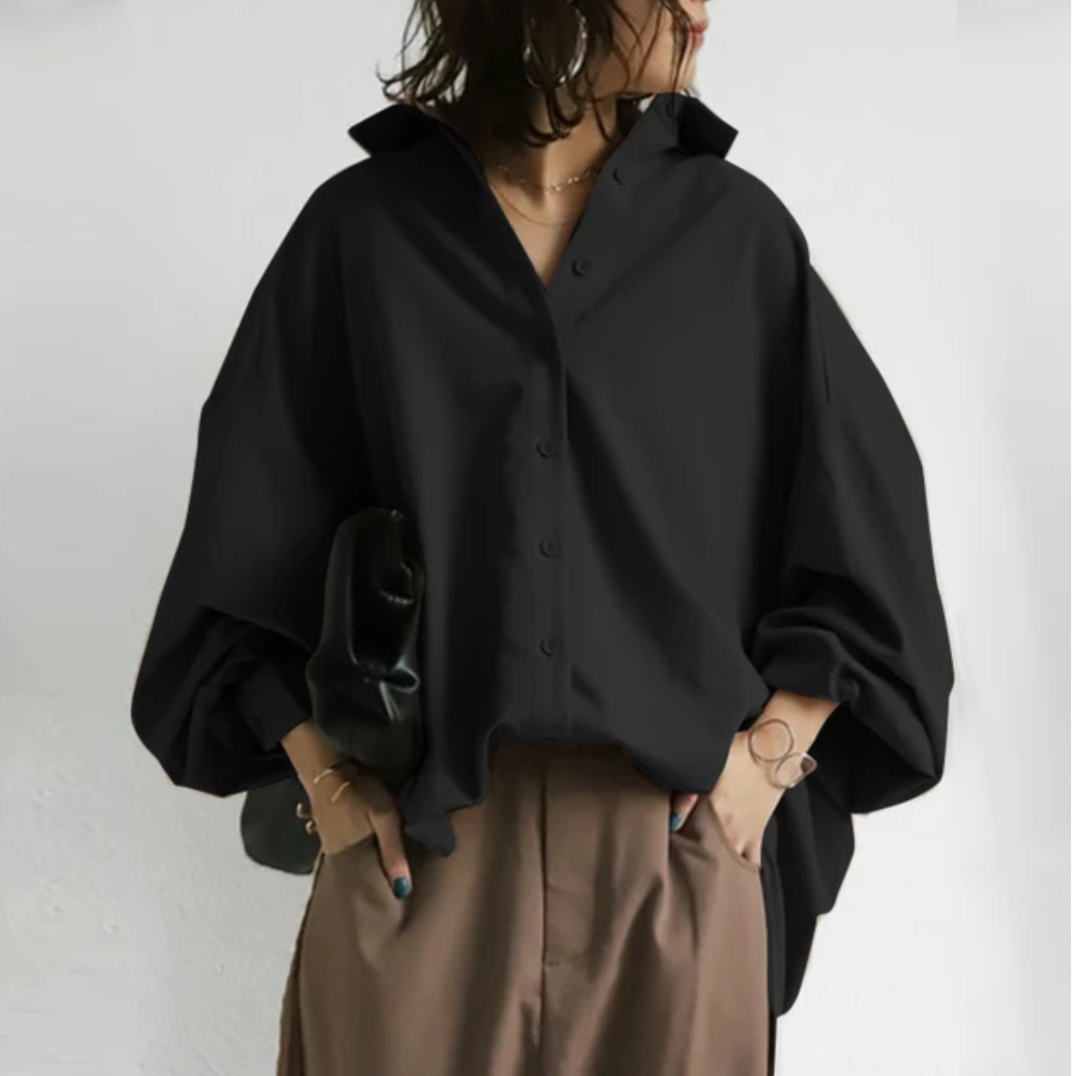 Stilla | Damebluse med revers Fashion