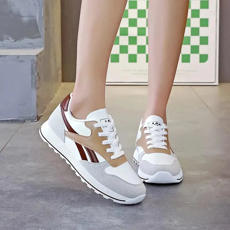 Stilla | Sneakers Sporty Åndbar Overdel, Solid Såle Perfekt Til Daglig Brug