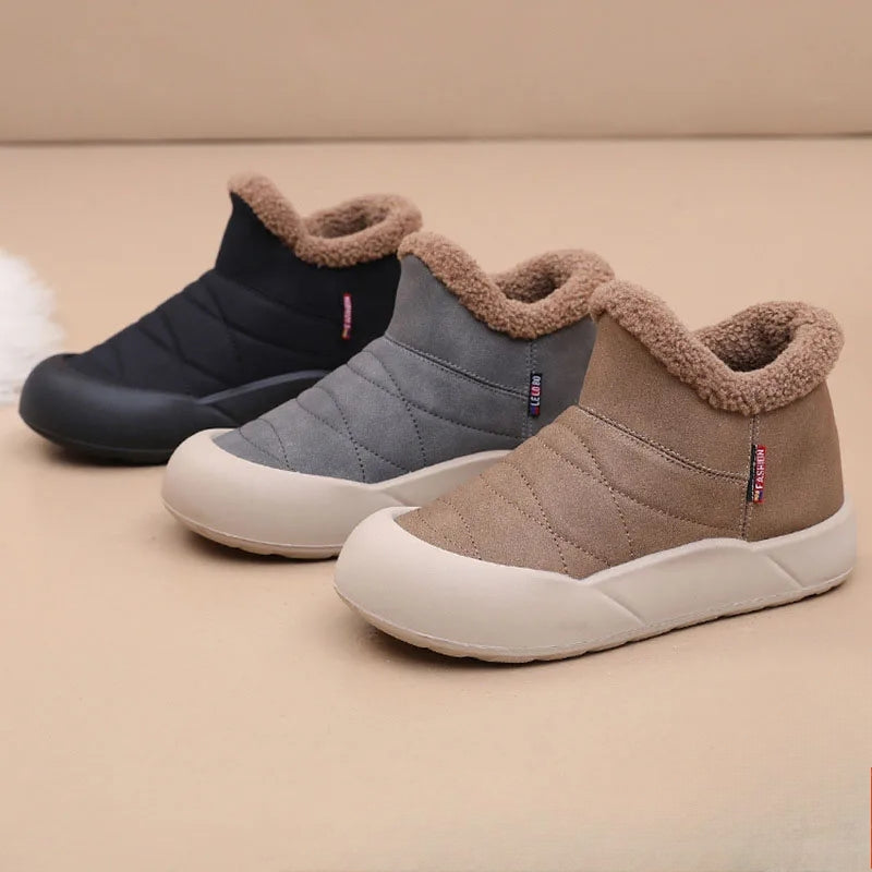 Stilla | Vatterede Eco-Suede Vinterstøvler