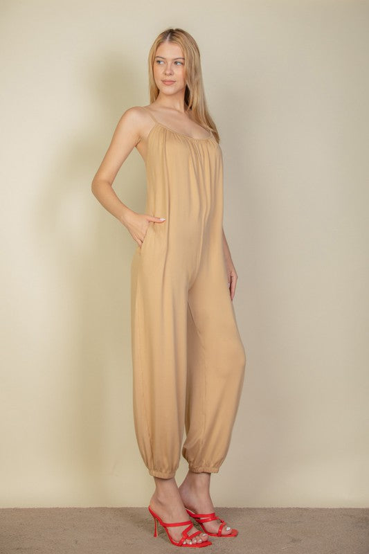 Stilla | Strop Solid Jumpsuit