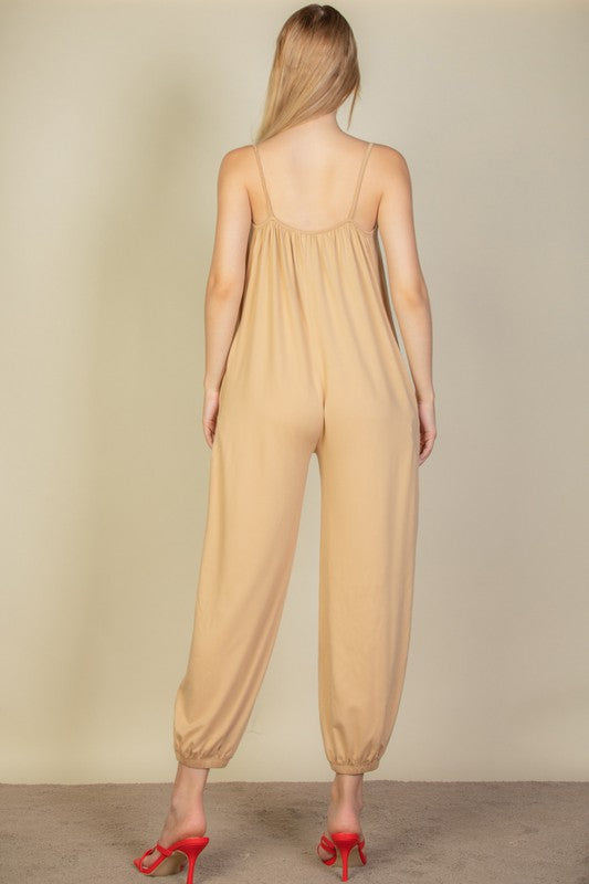 Stilla | Strop Solid Jumpsuit