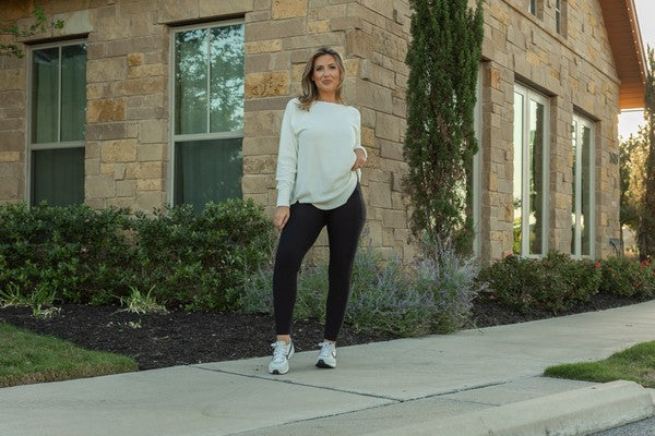 Stilla | Fleece Fuld Længde Leggings Med Lommer