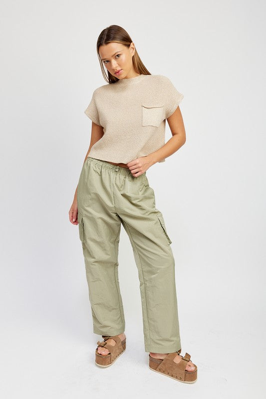 Stilla | Leggings Med Elastisk Talje Bånd