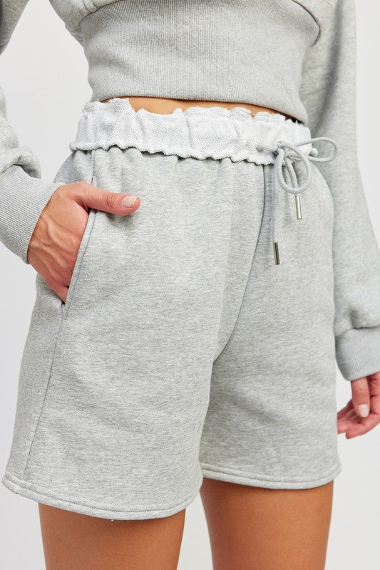 Stilla | Terry Papirpose Shorts