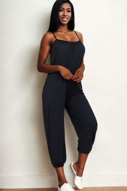 Stilla | Strop Solid Jumpsuit
