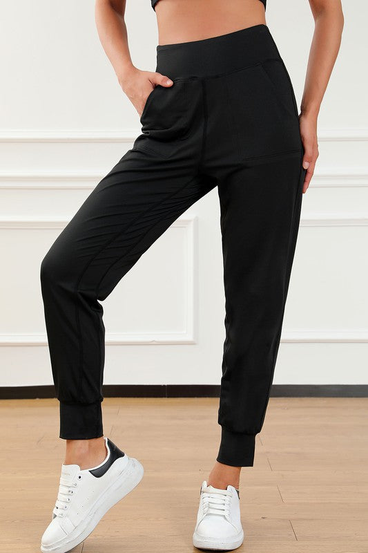 Stilla | Seam Høj Talje Lommer Joggers
