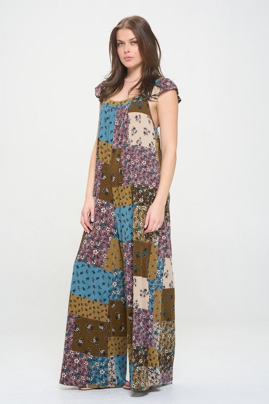 Stilla | Strik Maxi Jumpsuit