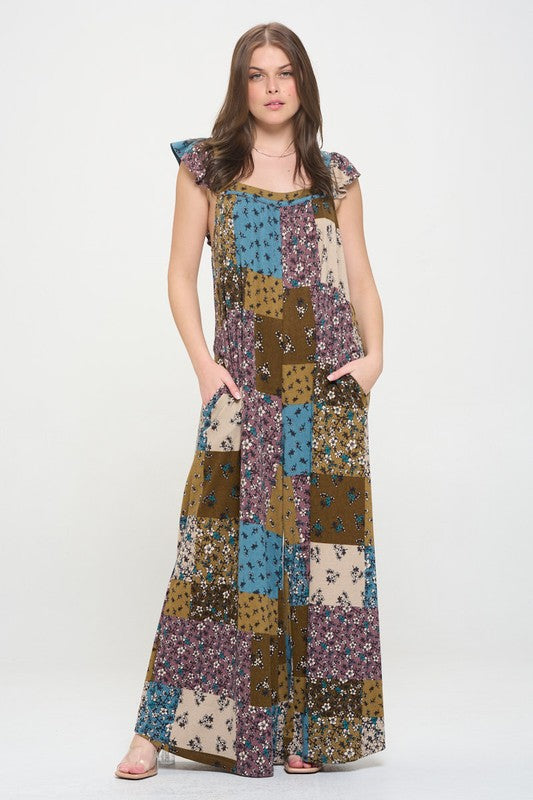 Stilla | Strik Maxi Jumpsuit