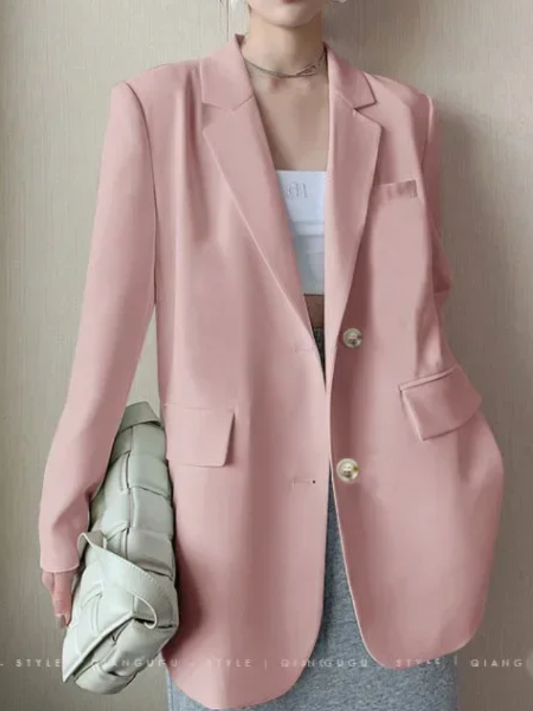 Stilla | Slim Fit Lang Blazer til Kvinder