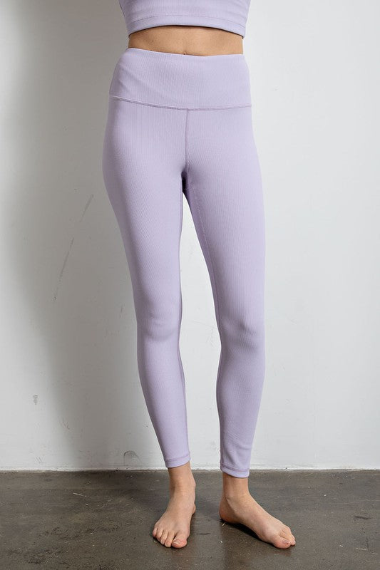 Stilla | Rib Yoga Leggings