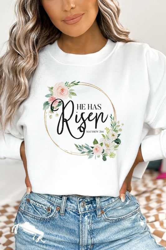 Stilla | Han Er Steget Op Floral Circle Sweatshirt