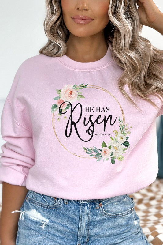 Stilla | Han Er Steget Op Floral Circle Sweatshirt