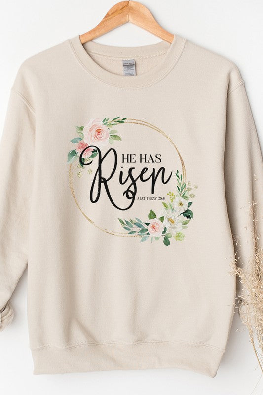 Stilla | Han Er Steget Op Floral Circle Sweatshirt