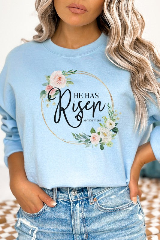 Stilla | Han Er Steget Op Floral Circle Sweatshirt