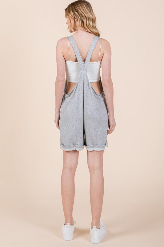 Stilla | Terry Shorts Overall Med Lommer