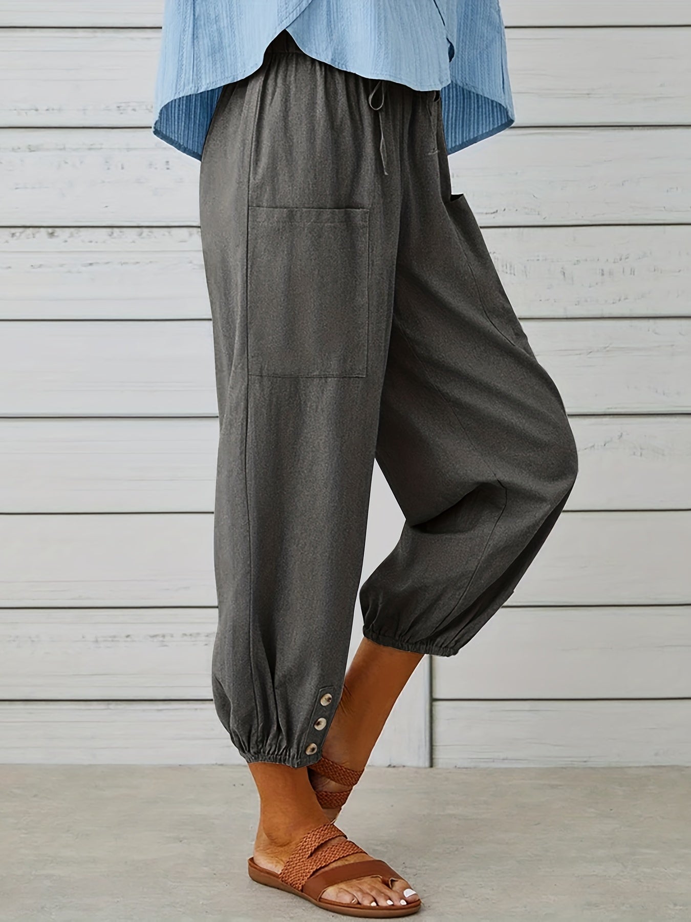 Stilla | Patched Crop Bukser Til Kvinder