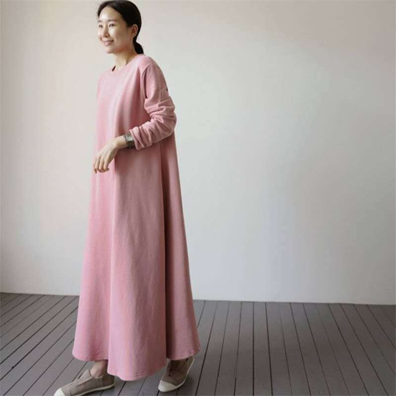 Dame afslappet maxikjole Stilla