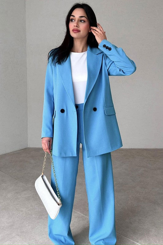 Stilla | Fashionable Blazer Suit Set Til Kvinder
