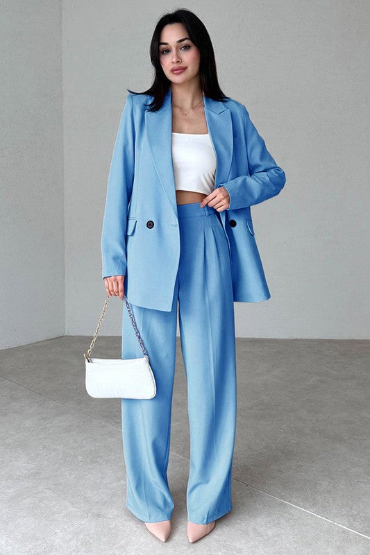 Stilla | Fashionable Blazer Suit Set Til Kvinder