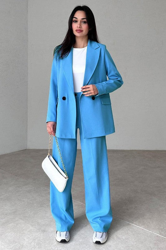 Stilla | Fashionable Blazer Suit Set Til Kvinder