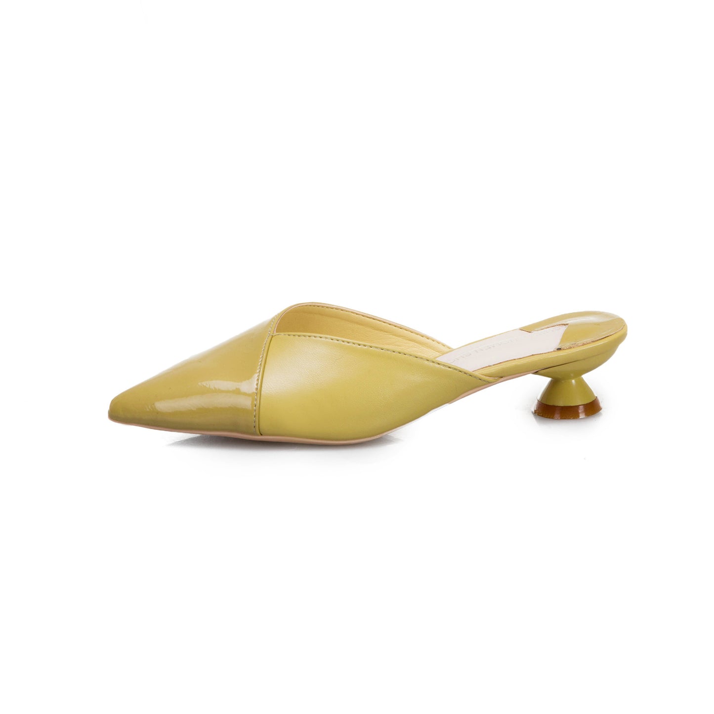 Dame Slingback Mules med spids tåform og trendy blokhæl Stilla