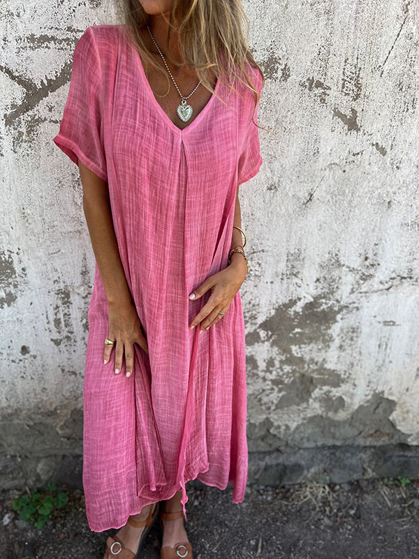 Stilla | Maxi Kjole Med Feminint Snit