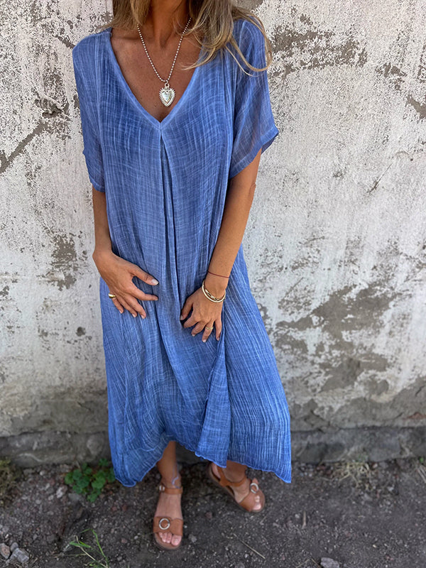Stilla | Maxi Kjole Med Feminint Snit
