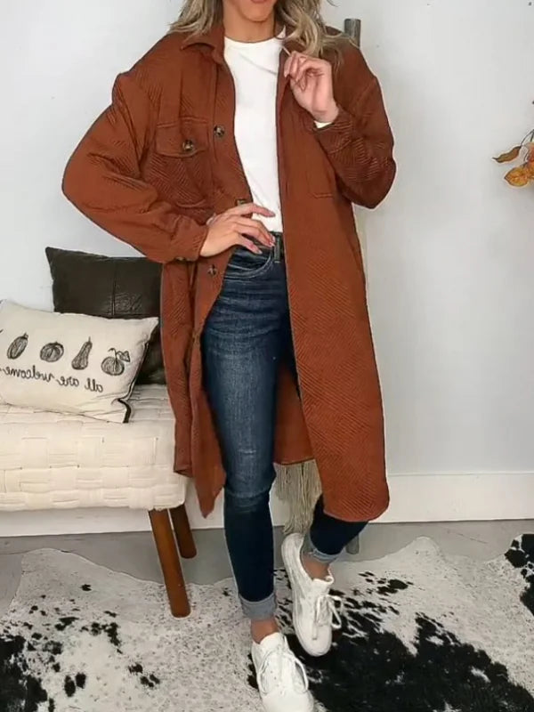 Stilla | Lang Casual Jakke