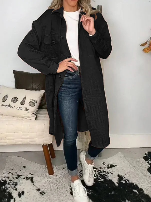 Stilla | Lang Casual Jakke
