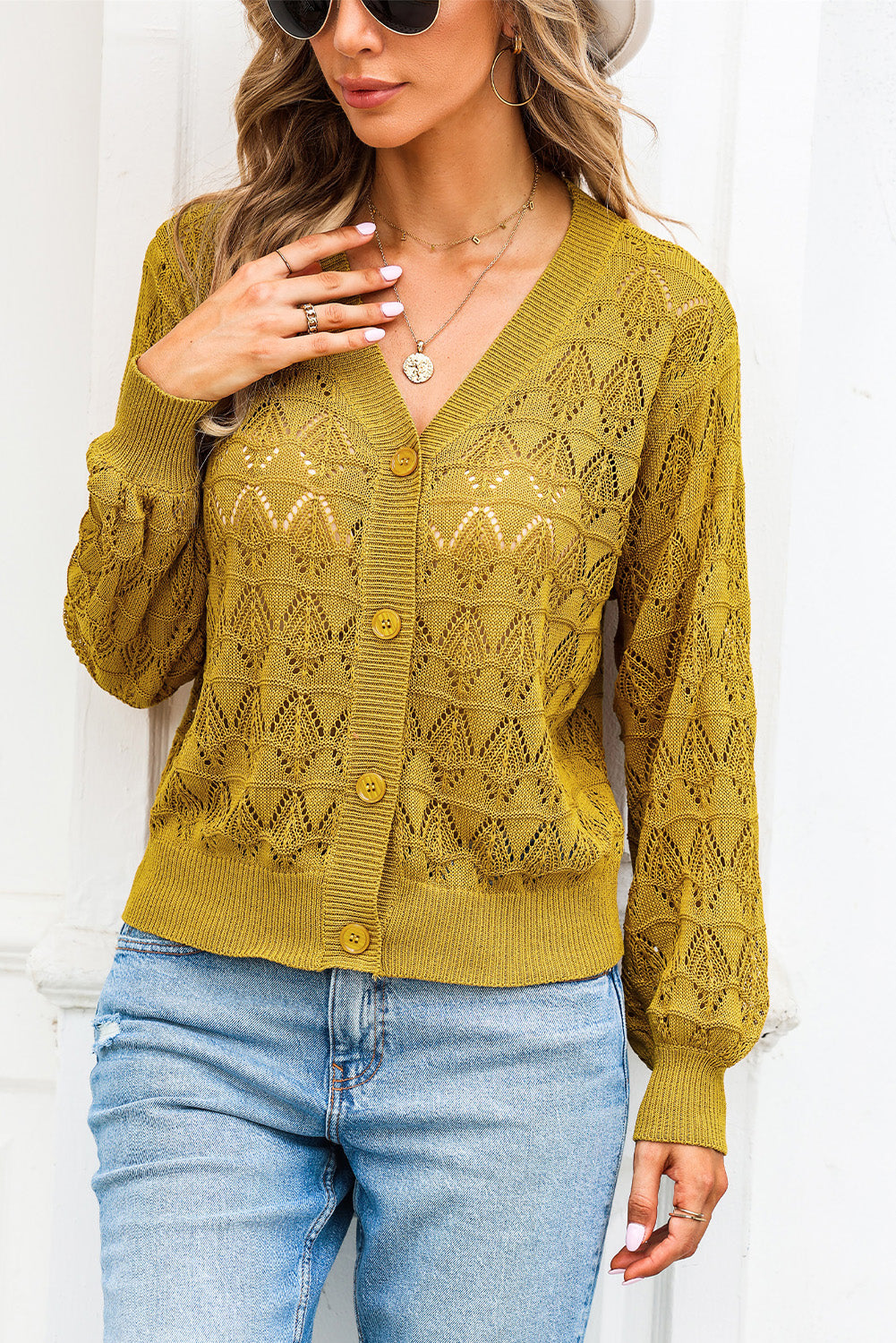 Stilla | V-Hals Cardigan