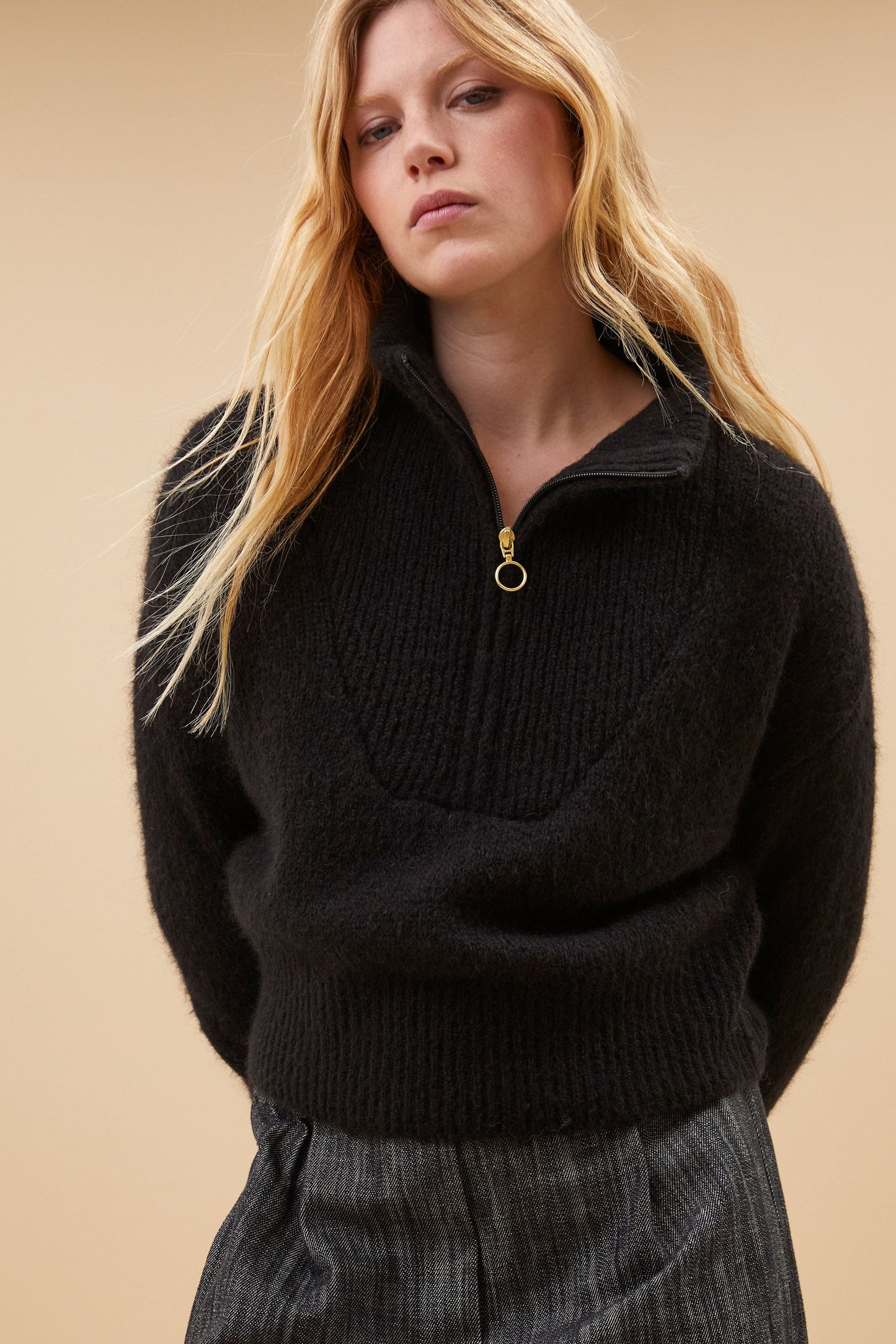 Stilla | Pullover Boyfriend Quadrat
