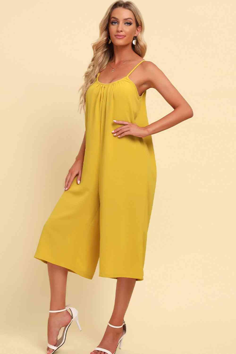 Stilla | Strop Scoop Hals Jumpsuit