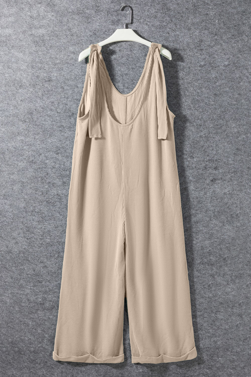 Stilla | V-hals Bred Ben Jumpsuit Med Lommer