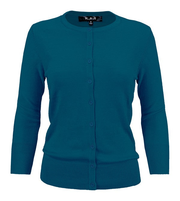 Stilla | Knapper Ned Strik Kardigan Sweater