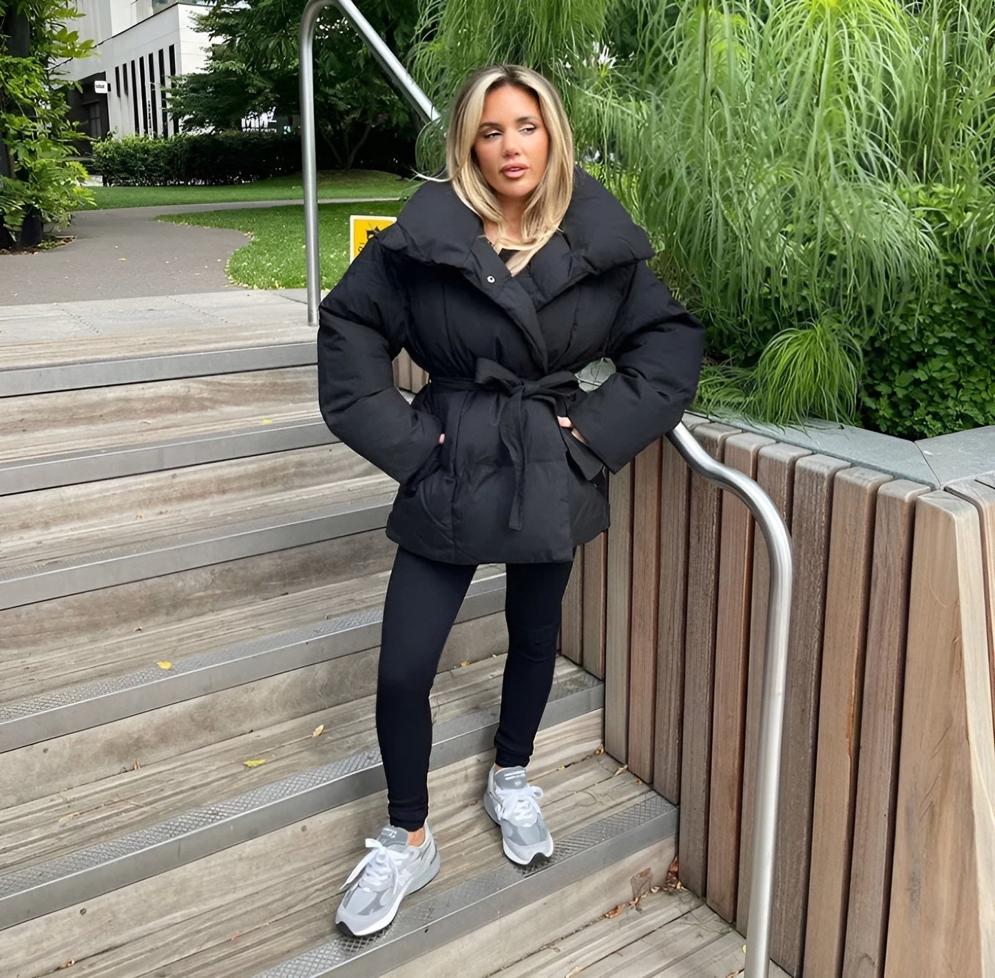Stilla | Sporty Behagelig Steppjakke