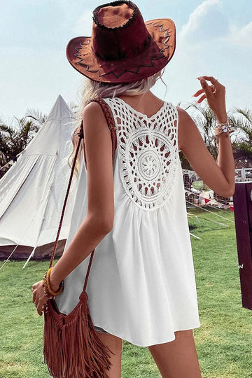 Stilla | Ærmeløs Boho Top