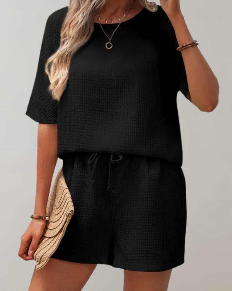 Stilla | Sæt Skjorte Og Shorts Casual
