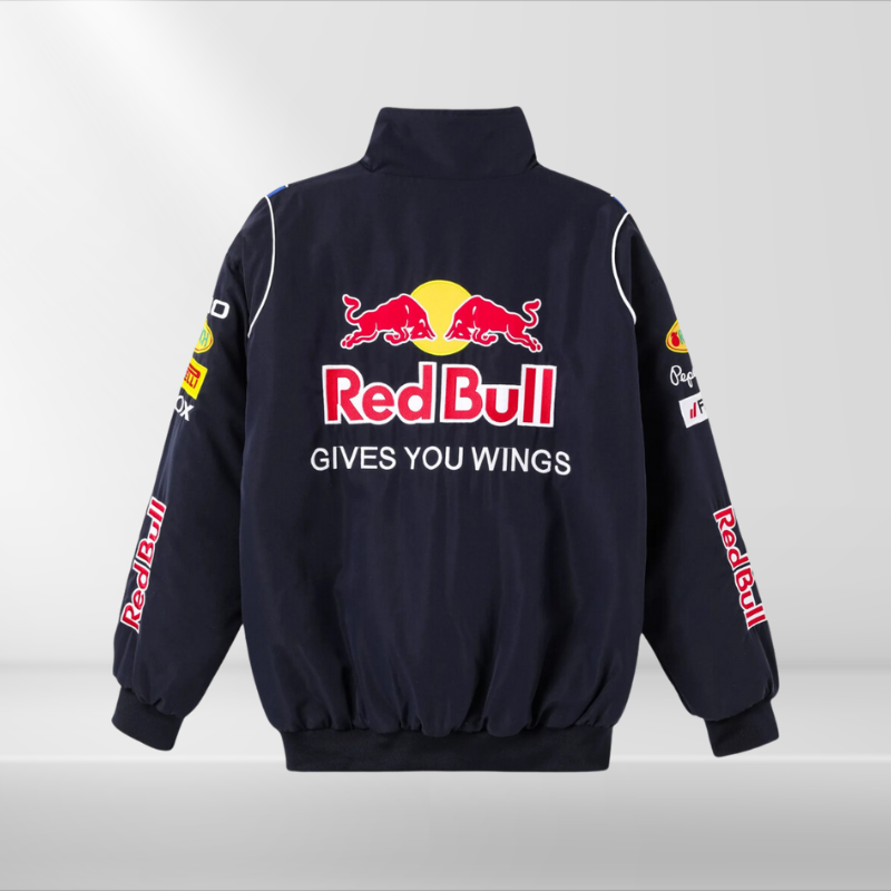Stilla | Vintage Red Bull Racingjakke - F1 Unisex Retro