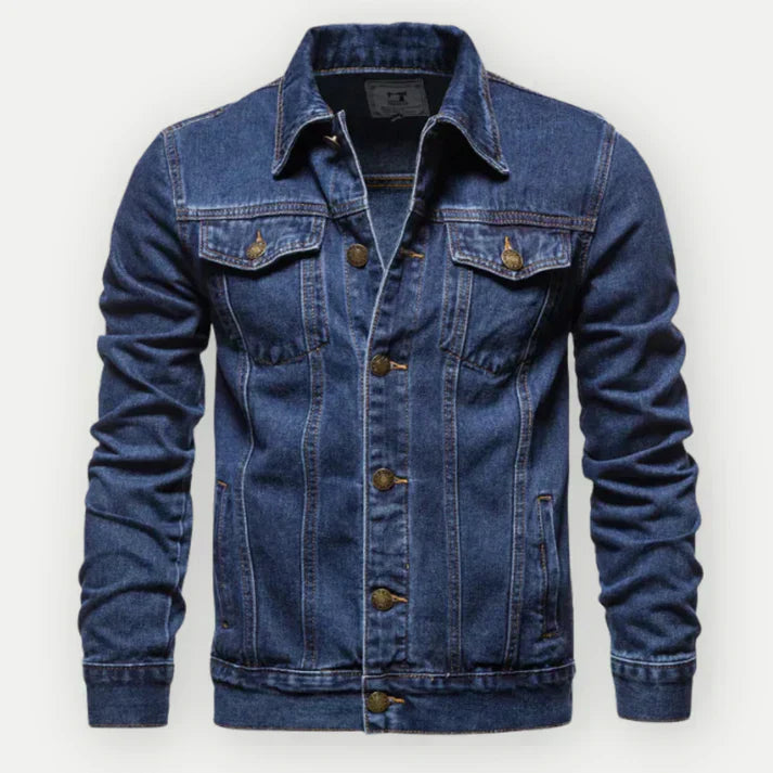 Stilla | Stilfuld Denim Trucker Jakke