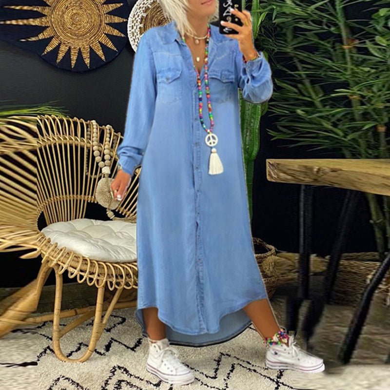 Stilla | Behagelig Denim Kjole