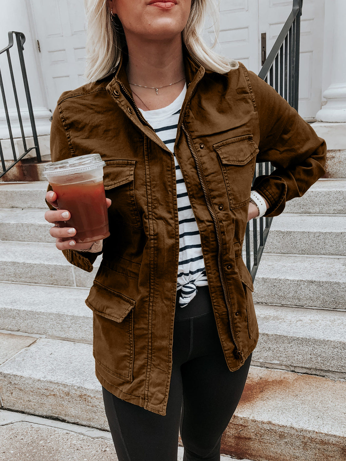 Stilla | Langærmet Zip Up Jakke