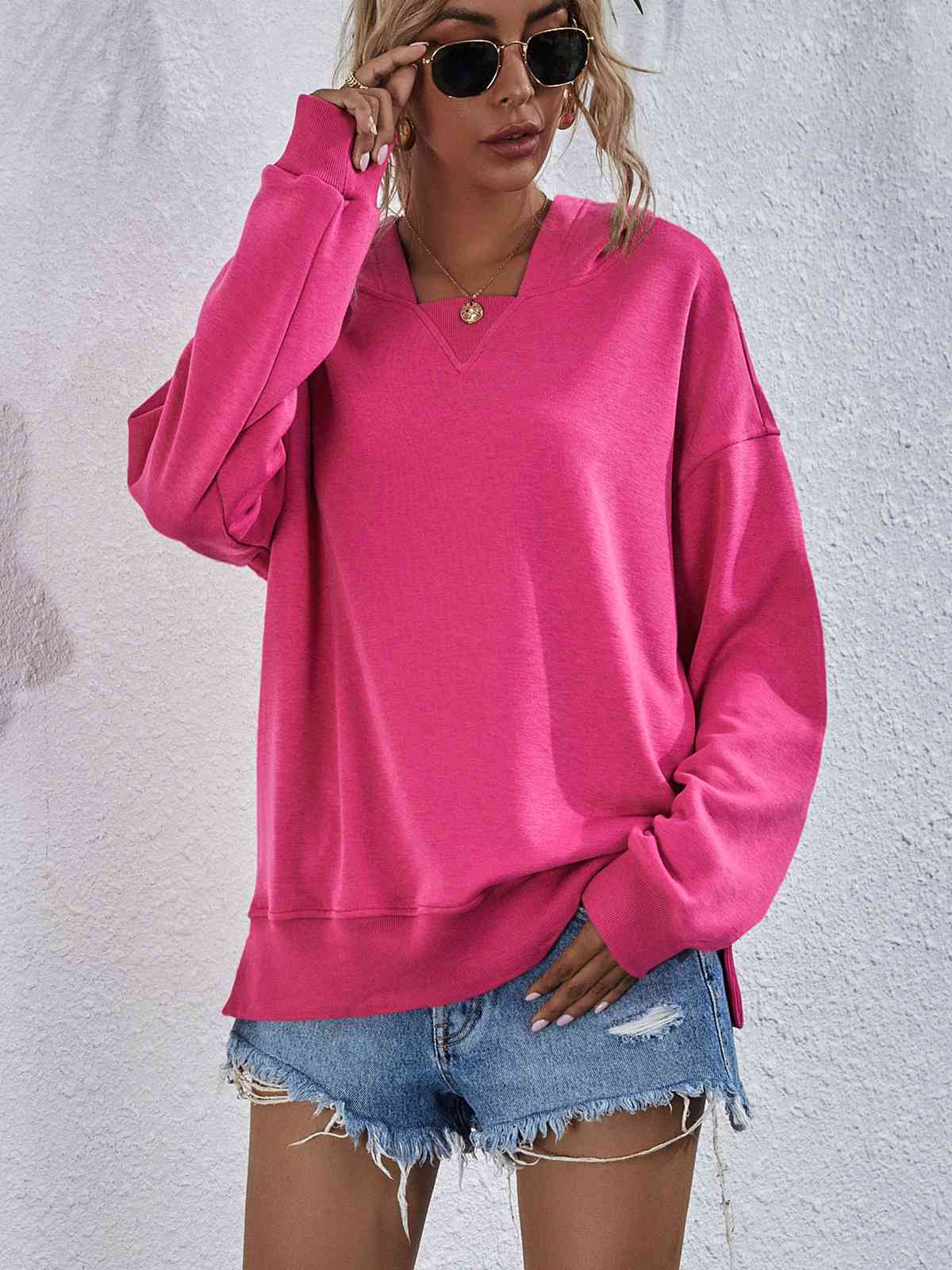 Stilla | Skulderskæring Hoodie